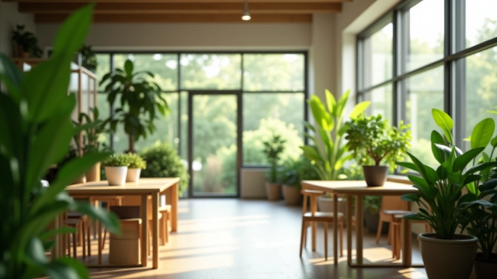 Nederlandse kantoorruimte met natuurlijke verlichting en moderne duurzame werkplek