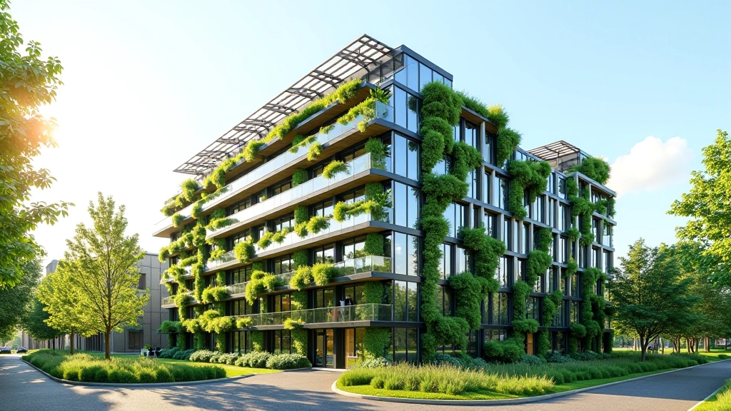 Nederlandse stad met duurzame architectuur en groen